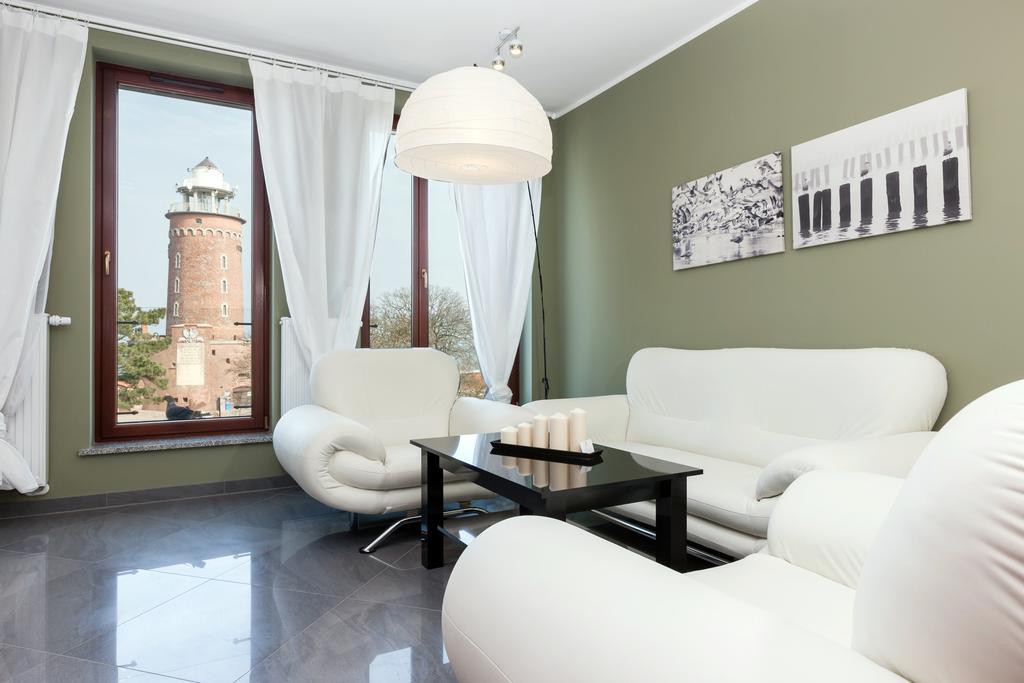 Jantar Apartamenty Deluxe Sea View Kołobrzeg Rom bilde